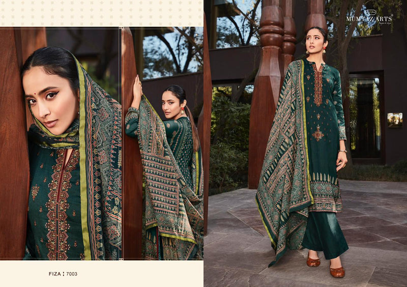Mumtaz Arts Fiza  Jam Satin Stylish Designer Casual Wear Salwar Suit