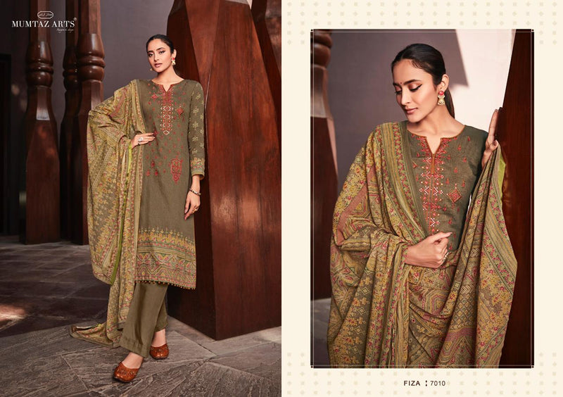 Mumtaz Arts Fiza  Jam Satin Stylish Designer Casual Wear Salwar Suit