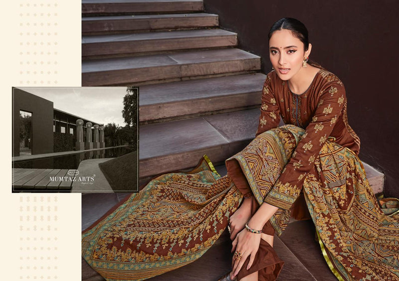 Mumtaz Arts Fiza  Jam Satin Stylish Designer Casual Wear Salwar Suit