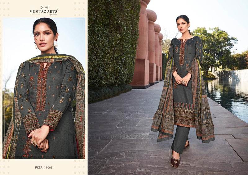 Mumtaz Arts Fiza  Jam Satin Stylish Designer Casual Wear Salwar Suit