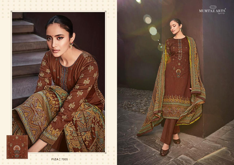 Mumtaz Arts Fiza  Jam Satin Stylish Designer Casual Wear Salwar Suit