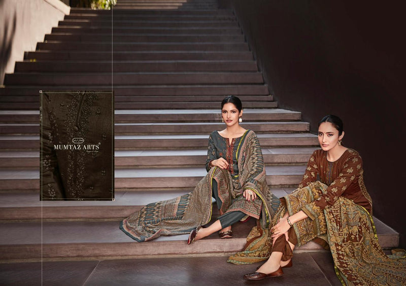 Mumtaz Arts Fiza  Jam Satin Stylish Designer Casual Wear Salwar Suit