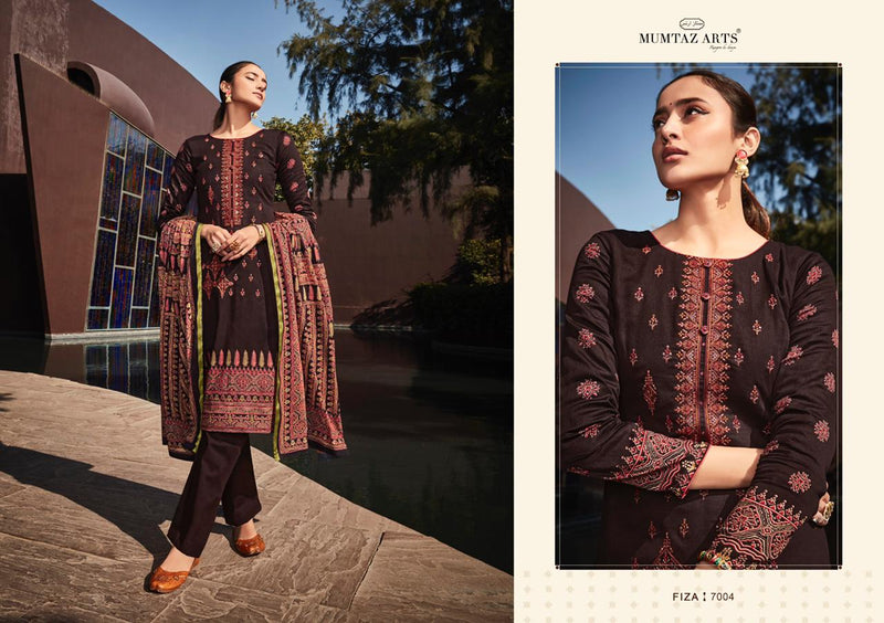 Mumtaz Arts Fiza  Jam Satin Stylish Designer Casual Wear Salwar Suit