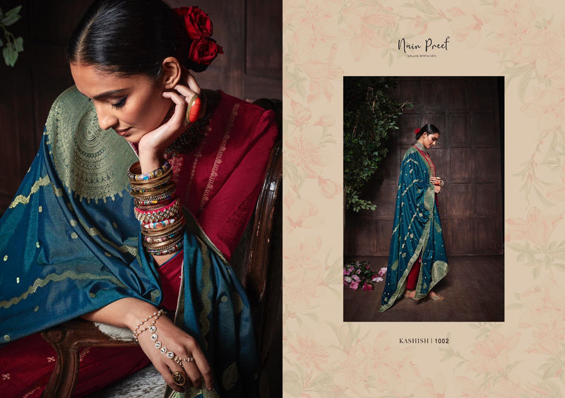 Mumtaz  Art Nainpreet Silk New Style Salwar suits