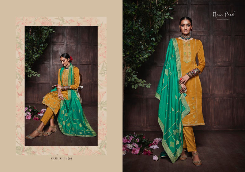 Mumtaz  Art Nainpreet Silk New Style Salwar suits
