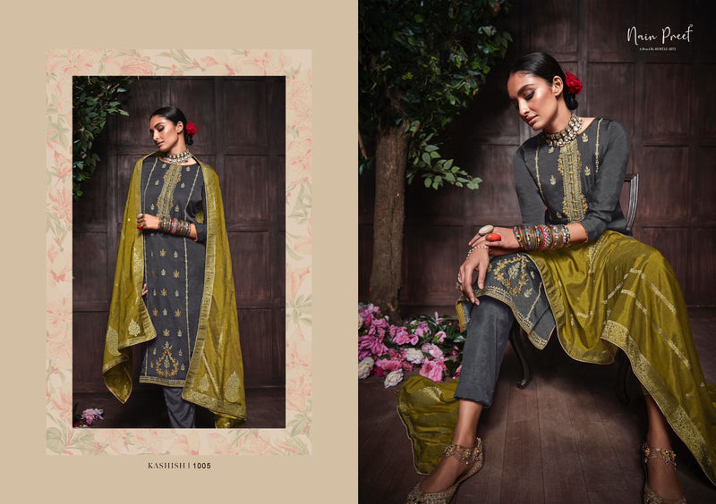 Mumtaz  Art Nainpreet Silk New Style Salwar suits