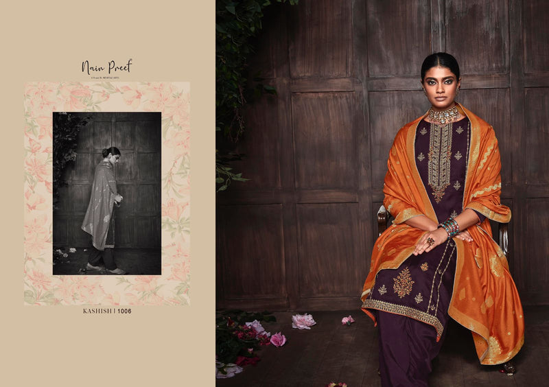 Mumtaz  Art Nainpreet Silk New Style Salwar suits