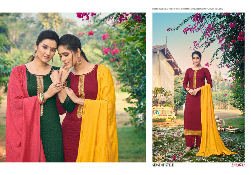 Panch Ratna Aagaman Vol 1Parampara Silk Stylish Designer Casual Wear Salwar Kameez