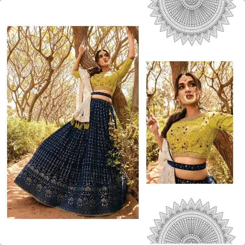 Virasat Panghat Vol 2 Dno 1006 Fancy Stylish Designer Wedding Wear Lehenga Choli