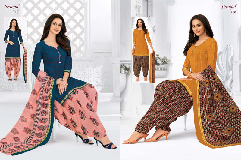 Pranjul Priyanka Vol 7 Cotton Dailywear Dress Material