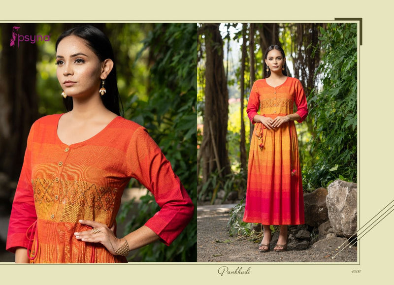 Payna Pankhudi Vol 4 With Balt  Cotton Stylish Designer Casual Wear Kurti
