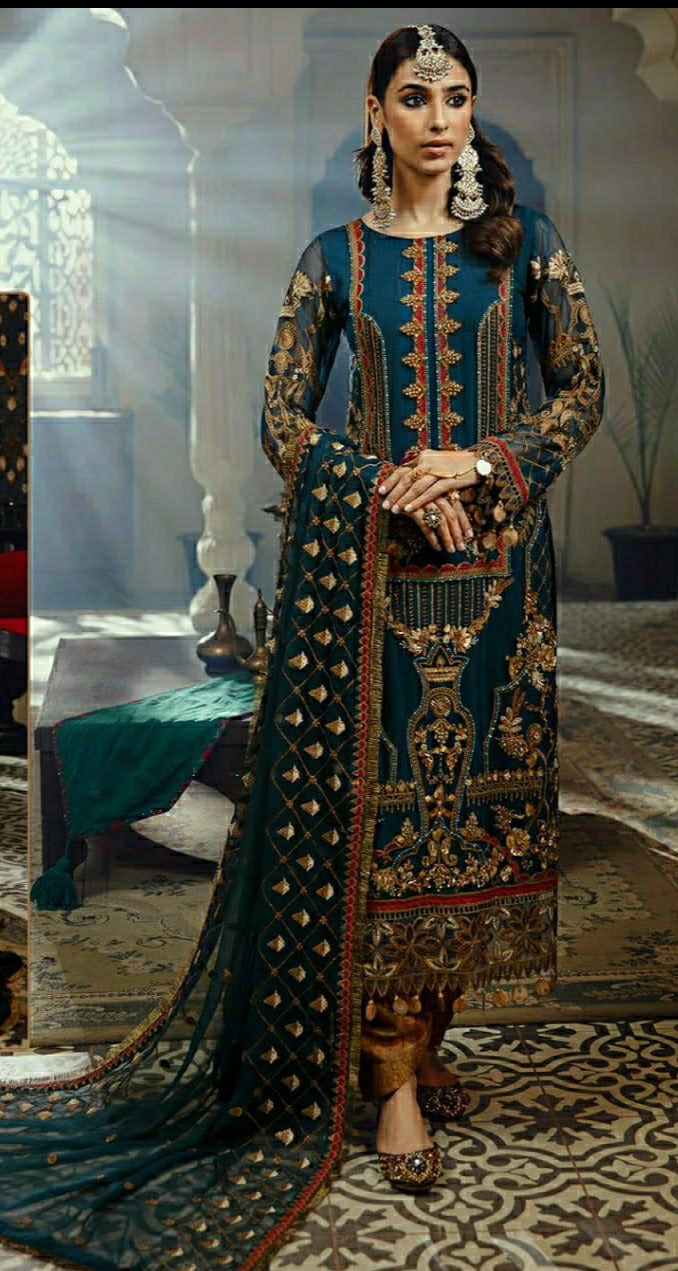 Ramsha R-479 Georgette Designer stylish Wear Salwar Kameez