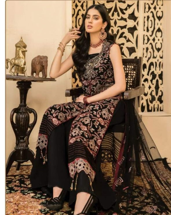 Ramsha R 366 Georgget Stylish Designer Salwar Kameez