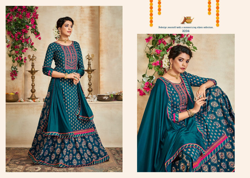 Rangoon Natraj Vol 5 Dno 3234 Rayon Stylish Festival Look Designer Wear Lehngha Choli