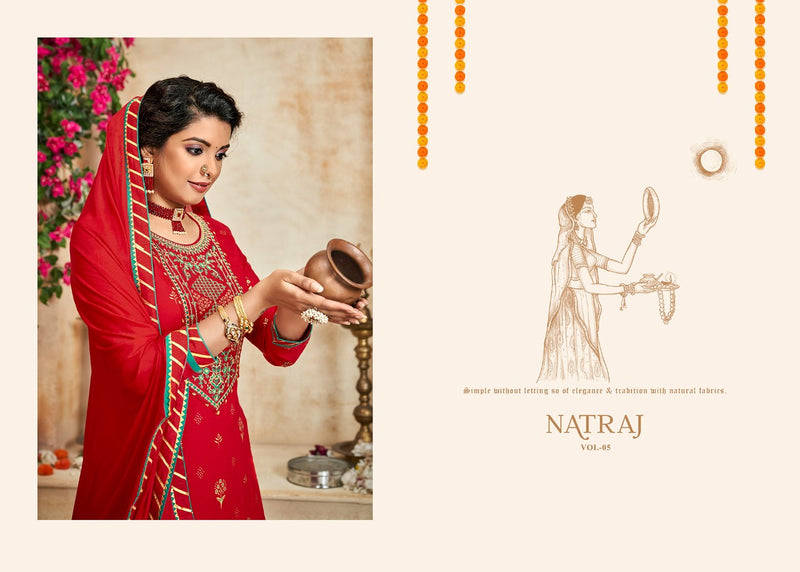 Rangoon Natraj Vol 5 Dno 3231 Rayon Stylish Festival Look Designer Wear Lehngha Choli