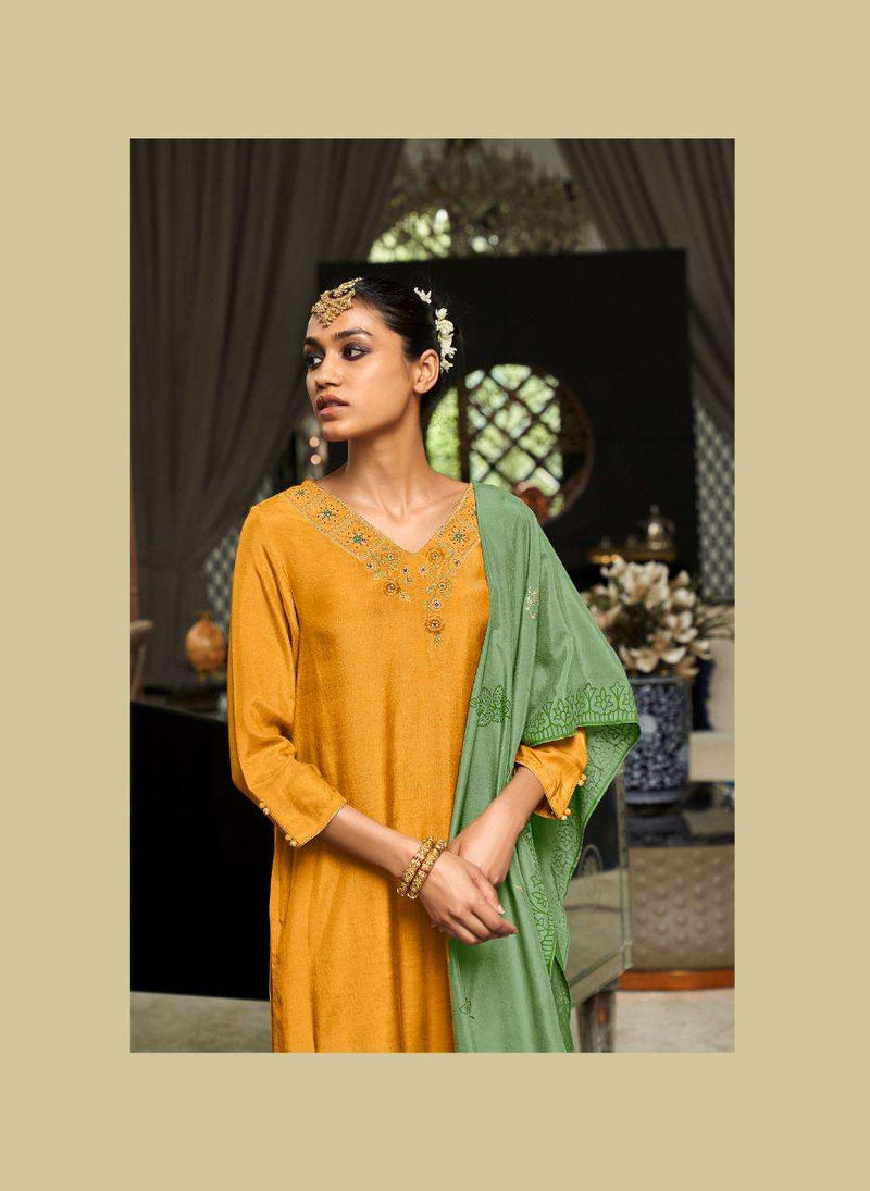 Buy Mustard yellow Kurtis & Tunics for Women by LAKSHITA Online | Ajio.com