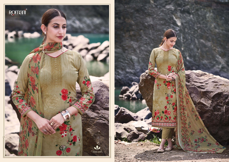 Romani Kiara Cotton Stylish Designer Floral Printed Salwar Suit