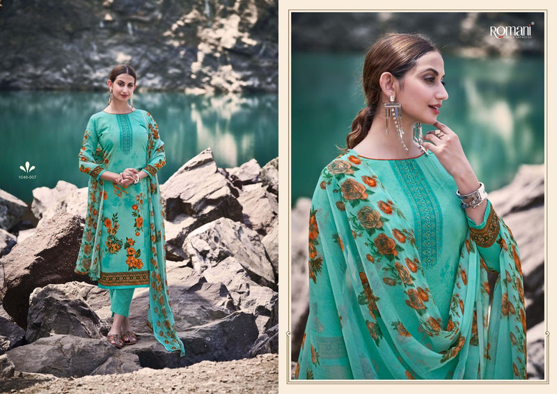 Romani Kiara Cotton Stylish Designer Floral Printed Salwar Suit