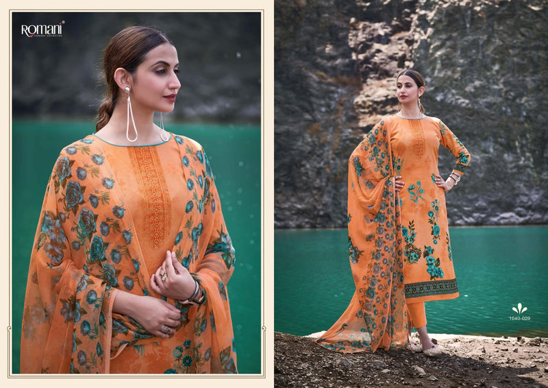 Romani Kiara Cotton Stylish Designer Floral Printed Salwar Suit