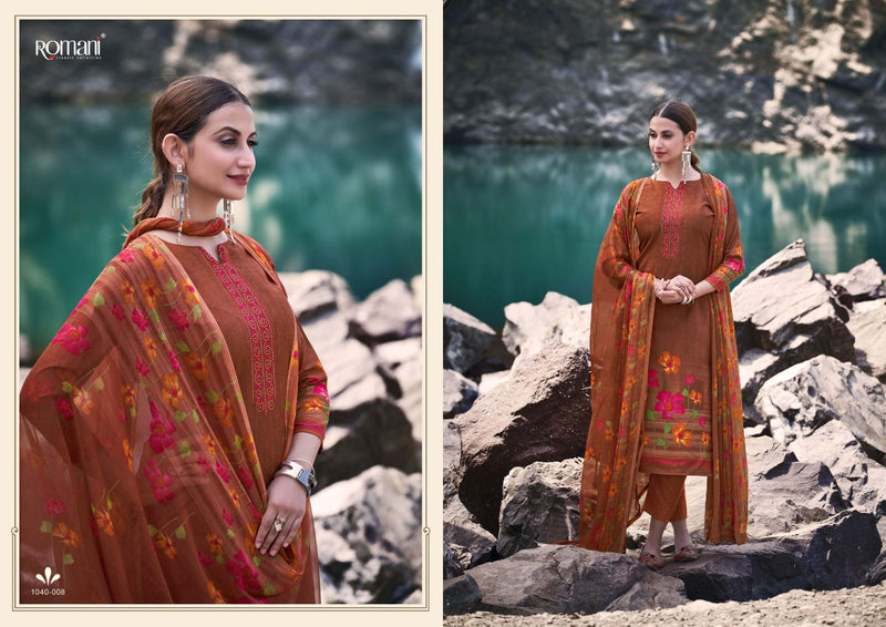 Romani Kiara Cotton Stylish Designer Floral Printed Salwar Suit