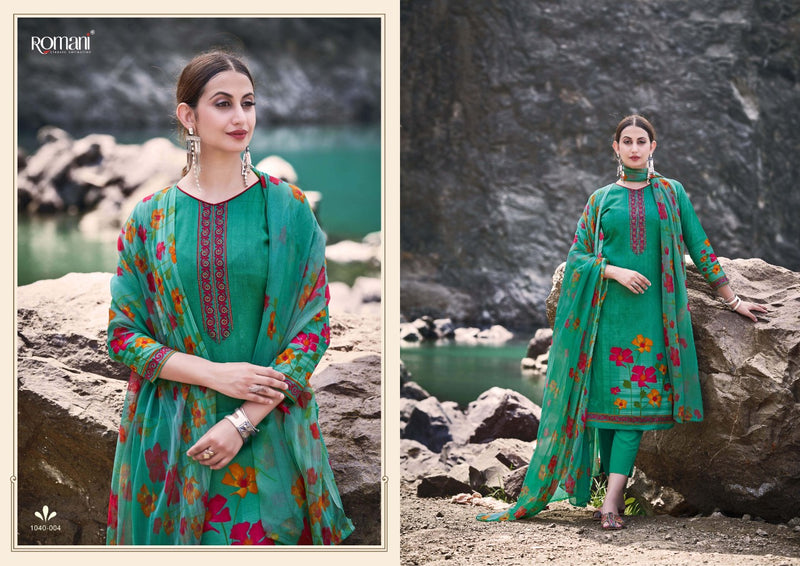 Romani Kiara Cotton Stylish Designer Floral Printed Salwar Suit