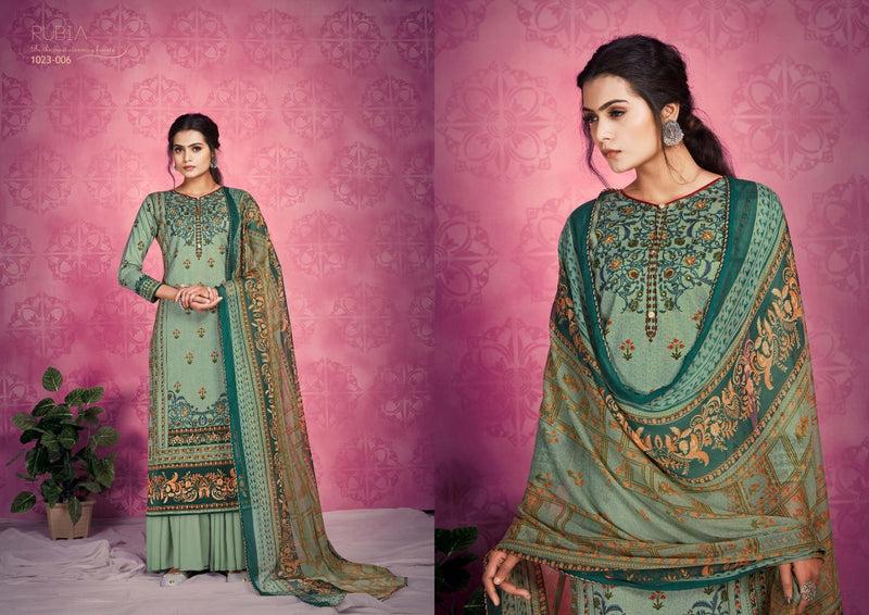 Romani Rubia Cambric Cotton Stylish Designer Casual Wear Salwar Kameez