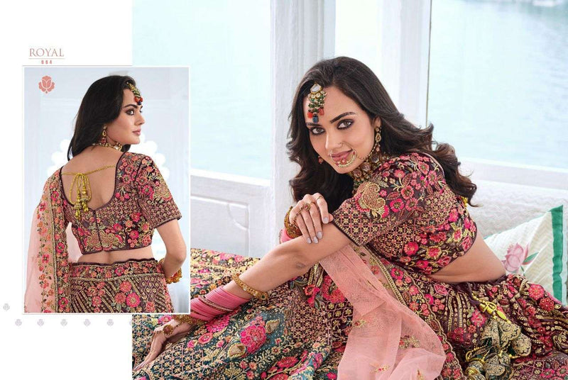 Royal Designer Vol 23Dno 994 Fancy Stylish Designer Wedding Wear Lehenga Choli