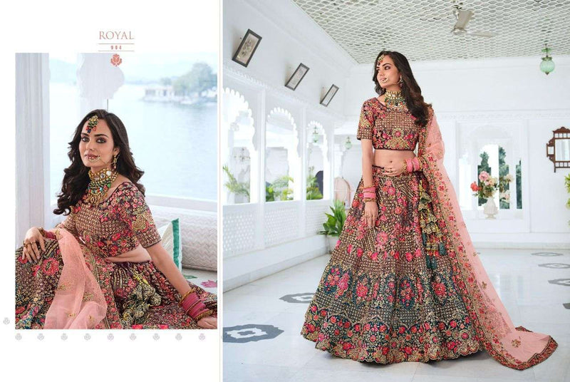 Royal Designer Vol 23Dno 994 Fancy Stylish Designer Wedding Wear Lehenga Choli
