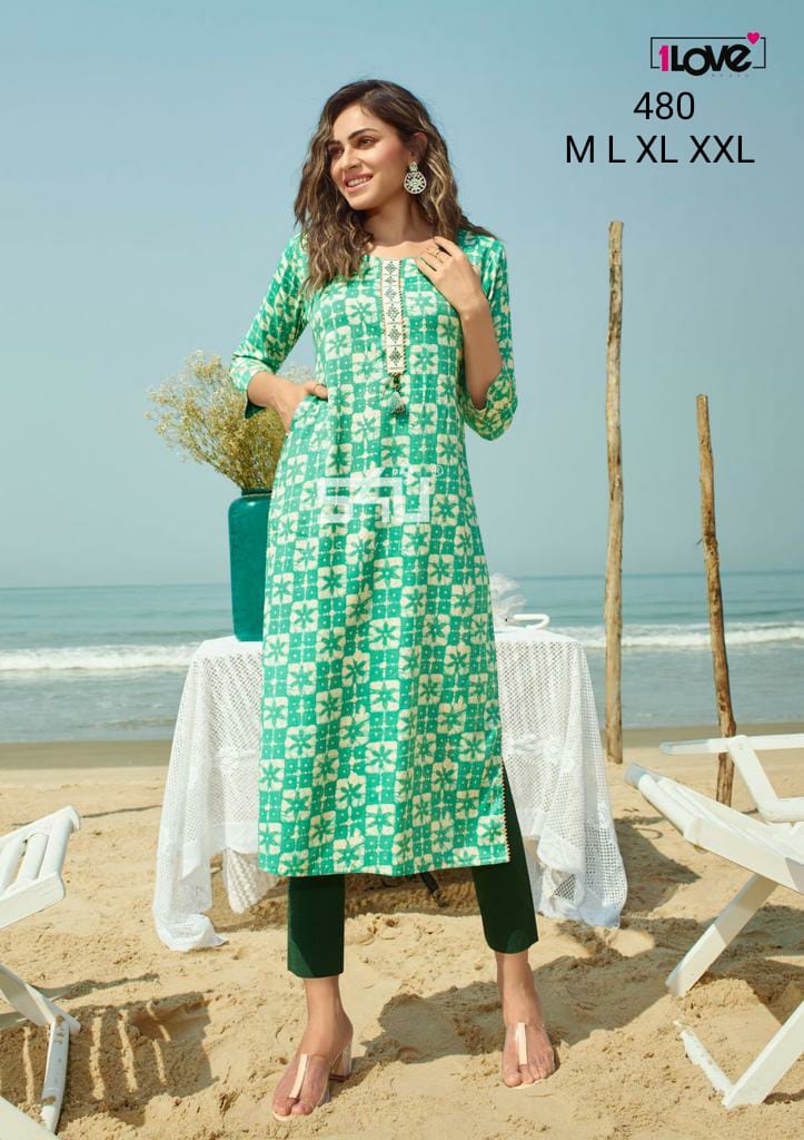 S4u Shivali Dno 480 Fancy Stylish Designer Printed Casual Wear Kurti