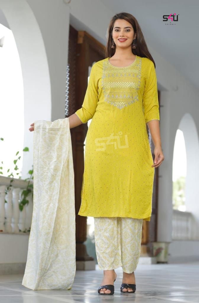 S4u 257 Fancy Stylish Designer Wear Kurti