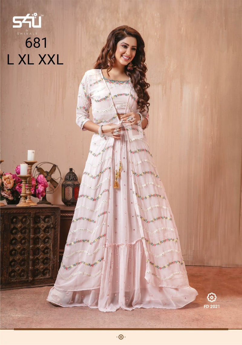 S4u S4u 681 Fancy Beautiful Indo Western