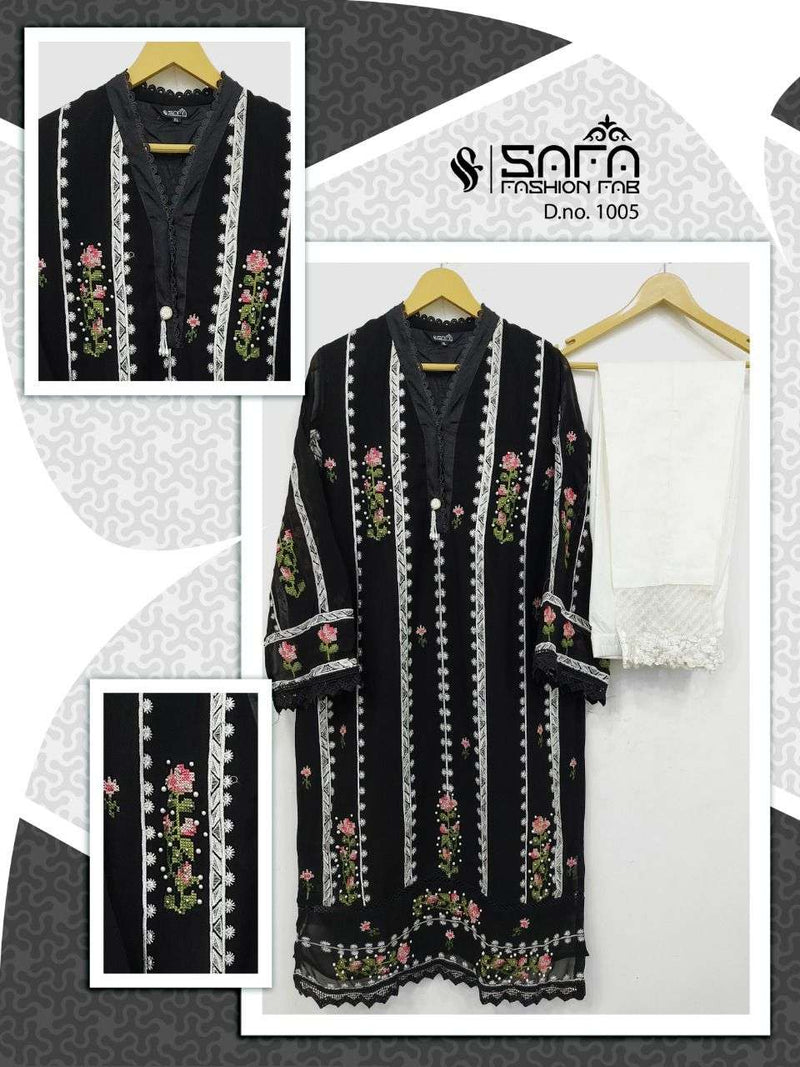 Safa Fashion Dno 1005 Georgette Stylish Designer Party Wear Pakistani Style Kurti