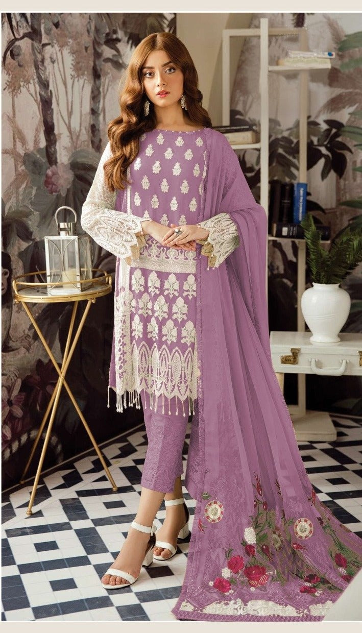 Scalet Scarlet 1003 E Georgget Stylish Designer Salwar Kameez