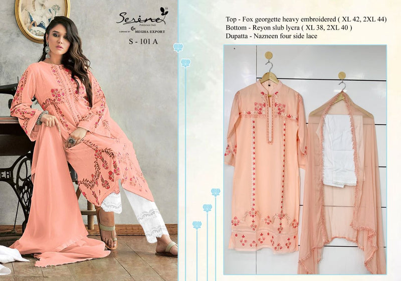 Serine Megha S 101 A Rayon With Beautiful Work Stylish Designer Attractive Look Stylish Designer Party Wear Fancy Kurti