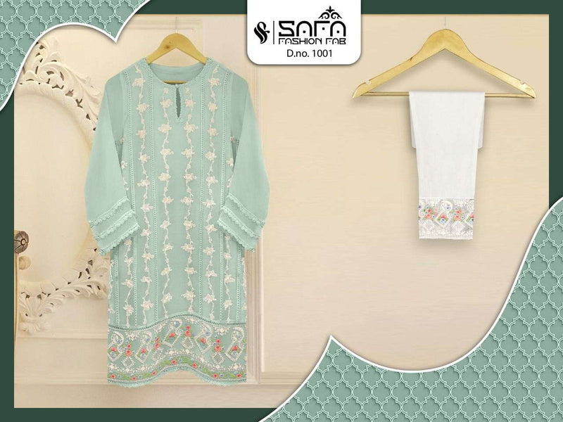 Safa Dno 1001 Georgette  Stylish Designer Wear Pakistani Salwar Kameez