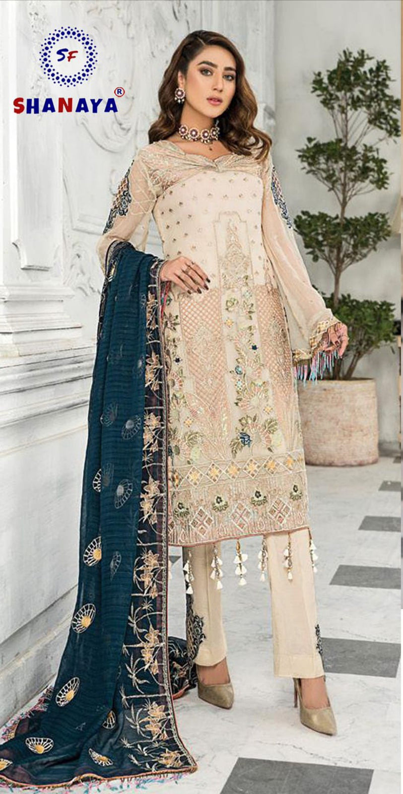 Shanaya Rose Amira S 76 Fox Georgeete Fancy Look Salwar Suit