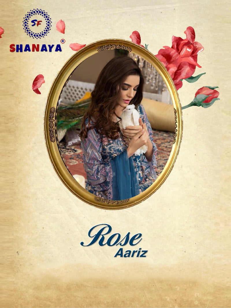 Shanaya Fashion Rose Aariz Heavy Georgette Handwork Pakistani Designer Salwar Kameez
