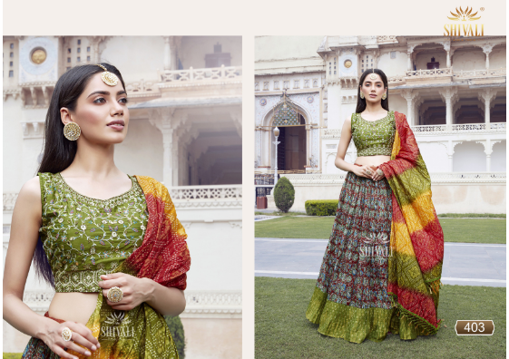 Shivali Riwaaz Vol 4 Fancy Stylish Designer Festive Wear Long Casual Look Lehenga