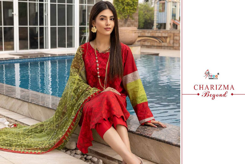 Shree Fab Charizma Cotton Stylish Printed Designer Casual Wear Salwar Kameez