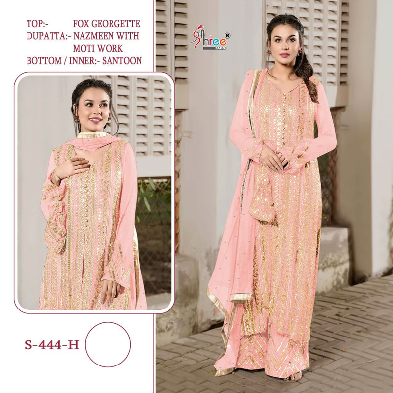 Shree Fab Dno. S 444 H Party Wear Salwar Kameez