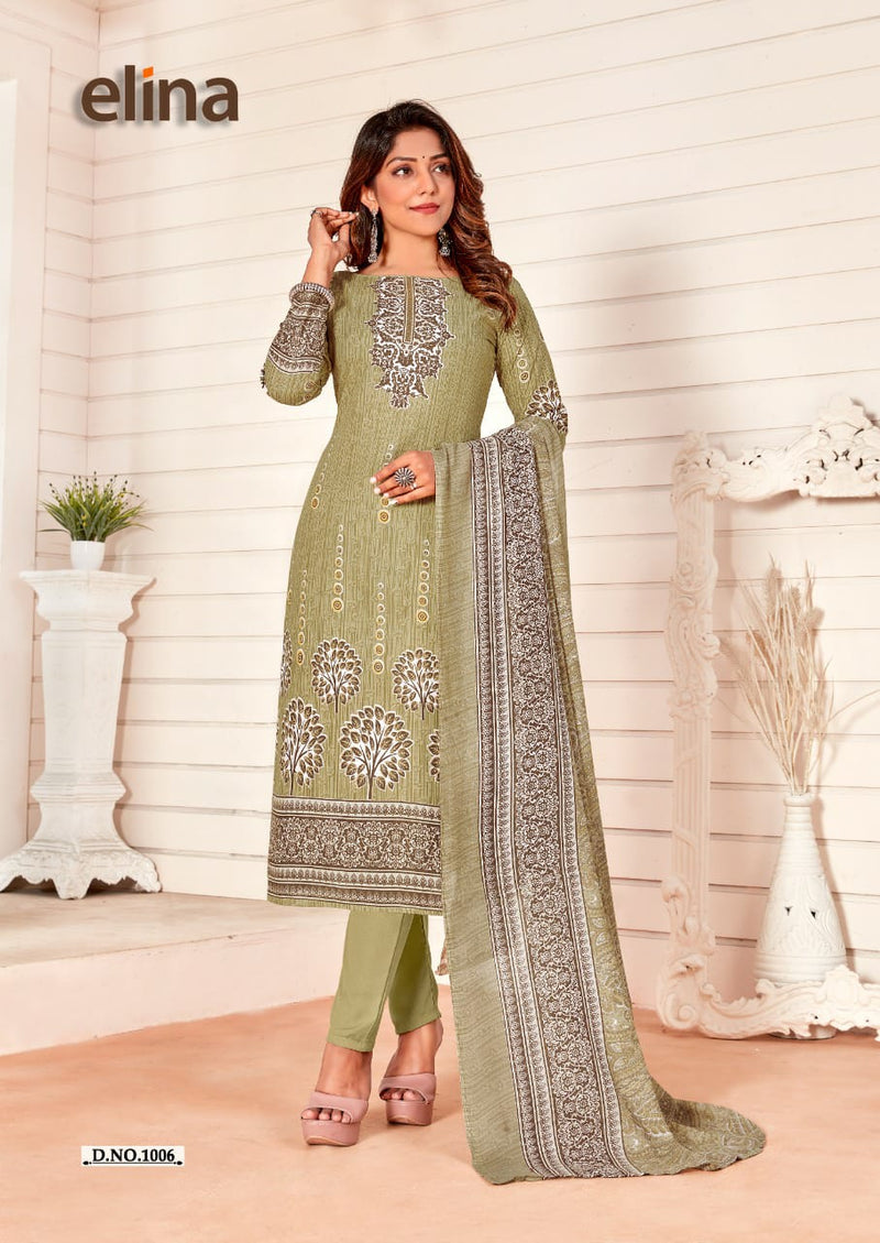 Skt Product Elina Cotton Stylish Designer Printed Casual Wear Salwar Kameez
