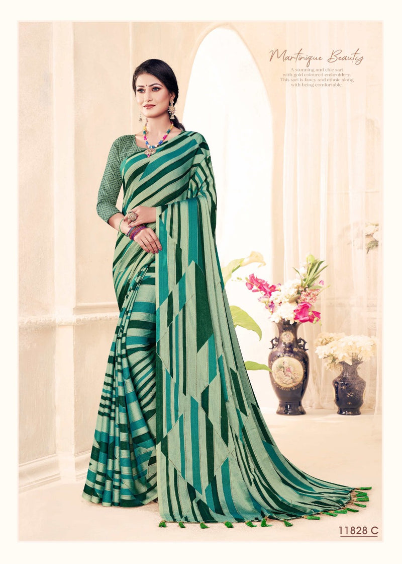 Vaalabhi Print Saree Firangi 11828 Designer Wear Saree