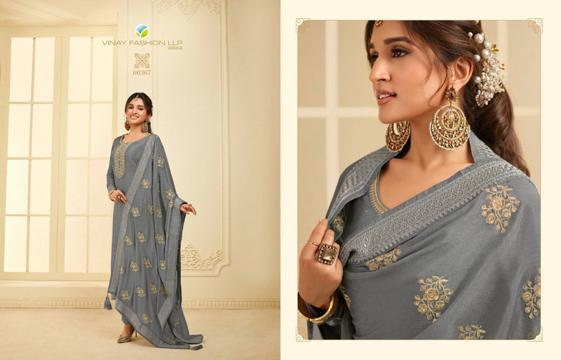 Vinay Fashion Ghazal Dola With Embroidered Stylish Designer Festival Wear Salwar Suit