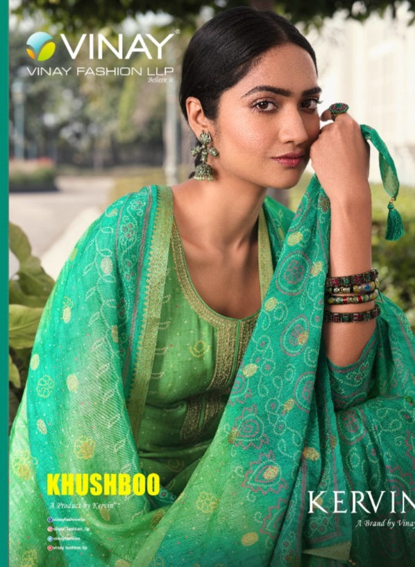 Vinay Fashion Khushboo Muslin Silk Stylish Designer Wear Salwar Kameez