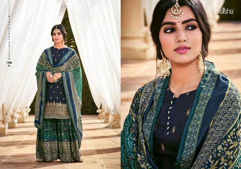Maisha Vivann Vol 7 Dola Silk Stylish Designer Festival Look Printed Salwar Suit