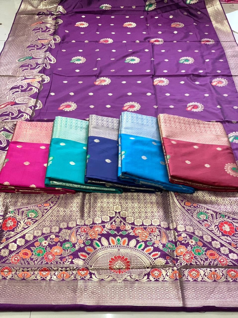 Vivera International Mitra 2 Banarasi Silk Stylish Designer Festival Wear Sarees