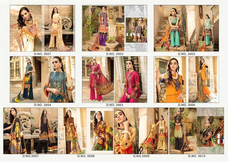 Yashika Trends Mahanoor Vol 3 Pure Lawn Digital Printed Dailywear Salwar Kameez