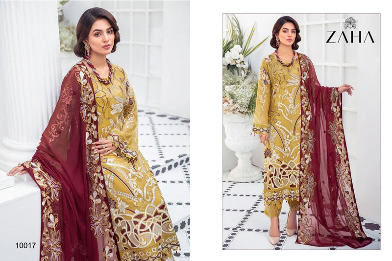 Zaha D no. 10017 Stylish Designer Wear Pakistani Suit
