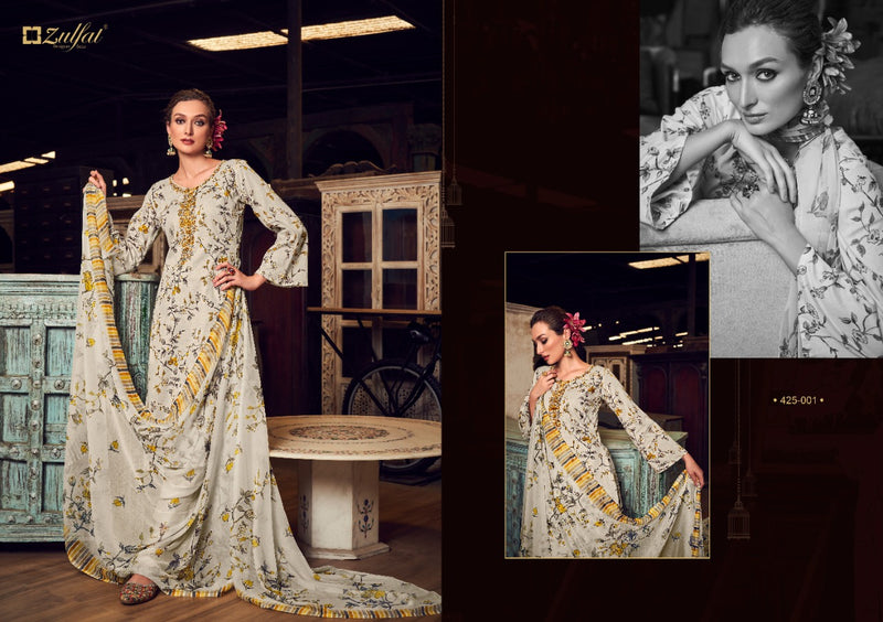 Zulfat Designer Mitakshi Jam Cotton Stylish Designer Printed Casual Wear Salwar Suit